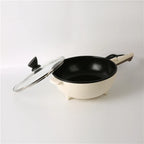 Multifunctional Cooking Pot Pans Fry Mini Cooker Kitchen Round Multi High Quality Non-stick Electric Frying Pan