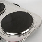 RTS Kitchen Use Double Hot Plate Stove 1000W Electric Hot Plate Portable 2 Burner Hot Plate