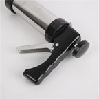 RTS Diy Biscuits Cookie Press Gun Kit Stainless Steel 13 Cookie Mold Discs 8 Piping Nozzles Churros Maker Machine Set Tool Kit