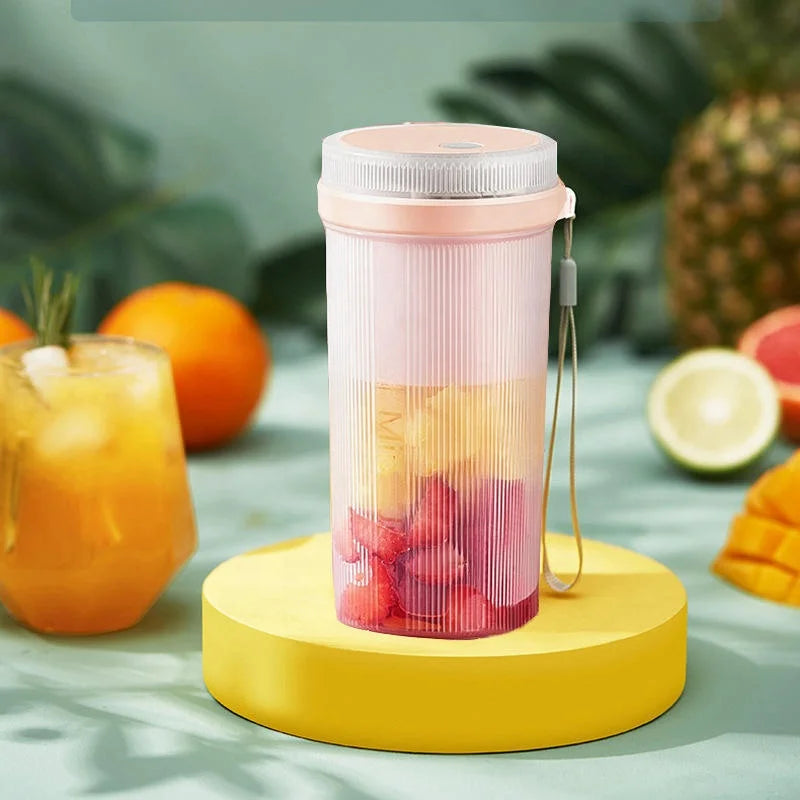 Household Electric Juicer Cup Handheld Blenders Usb Rechargeable Mini Portable Juicer