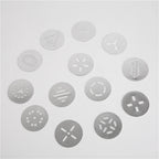 RTS Diy Biscuits Cookie Press Gun Kit Stainless Steel 13 Cookie Mold Discs 8 Piping Nozzles Churros Maker Machine Set Tool Kit