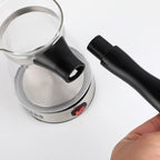 RTS Wholesale 500ml Heat Resistant Glass Coffee Maker Glass Electric Turkish Coffee Pot