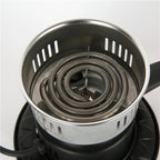 RTS Wholesale High Quality Electric Coal Starter Hookah Charcoal Burner 450W Stainless Steel Electric Fire Starter