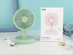 Portable Personal Home Travel 400mAh Battery 3 Speeds Mini USB Rechargeable Desktop Desk Table Fan