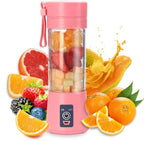 380ML Personal Portable Mini Blenders Usb Rechargeable Fruit Juice Cup Electric Mini Portable Juice Cup