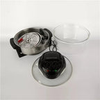 20L Household Multifunctional Electric Fryer French Fries Machine Smart Glass Visualization Lightwave Oven