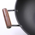 RTS 2023 High Quality Cooking Wok Pan Non Stick Wok Chinese Microcrystalline Titanium Pot