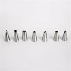 RTS Diy Biscuits Cookie Press Gun Kit Stainless Steel 13 Cookie Mold Discs 8 Piping Nozzles Churros Maker Machine Set Tool Kit