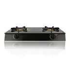 2024 New Style Kitchen Appliances Tempered Glass Top Cooking Built-in 2 Burner Gas Stove
