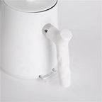 RTS 1.2L White Mini Stainless Steel Electric Kettle Gooseneck Pour Over for Tea and Coffee for Household Use