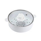 1.8L Multi-functional Round Mini Electric Skillet Electric Crock Pot Electric Cooking Pot