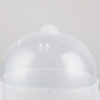 RTS Household Portable Automatic Mini Egg Cooker Stainless Steel Egg Boiler Electric Boiling Egg Steamer