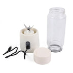 RTS USB 52CM 450ML 65W Fruit Portable Smoothie Rechargeable Blender Portable Maker Food Mixer Portable Cup Blender Juicer