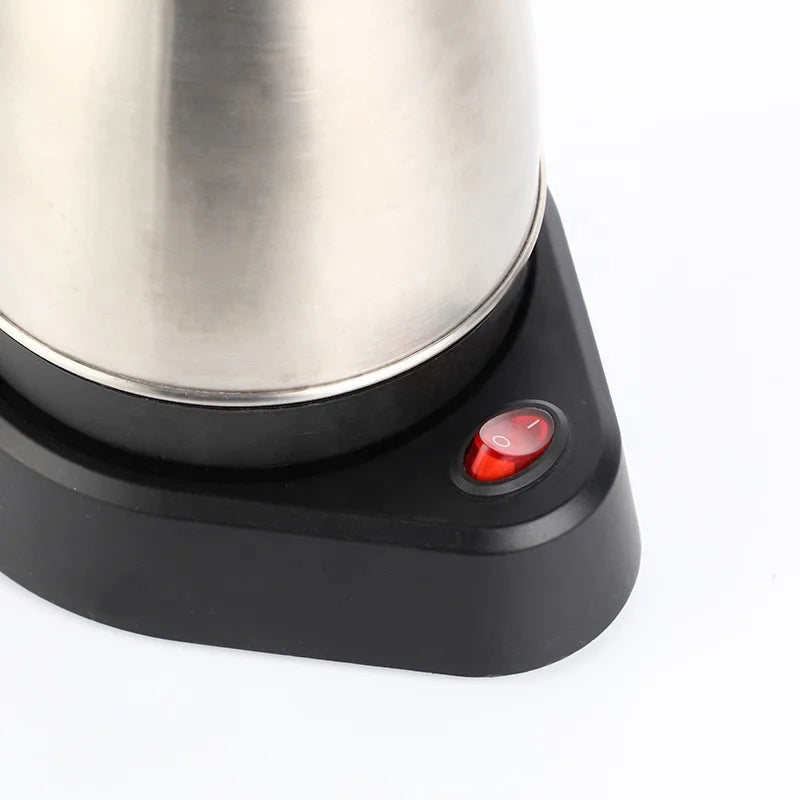 RTS 800w Household Cheap Tea Coffee Pot Electric Stainless Steel Coffee Pot Electric Turkish Coffee Pot
