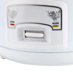 RTS Wholesale Electric Rice Cooker White Mini 2L/3L/4L/5L/6L Multi-Function with Floral Printing for Household Use