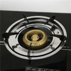 2024 New Style Kitchen Appliances Tempered Glass Top Cooking Built-in 2 Burner Gas Stove