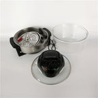 RTS 20L Household Multifunctional Electric Fryer French Fries Machine Smart Glass Visualization Lightwave Oven