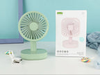 Portable Personal Home Travel 400mAh Battery 3 Speeds Mini USB Rechargeable Desktop Desk Table Fan