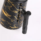 RTS 1.5L Stainless Steel Electric Gooseneck Pour Over Coffee & Tea Kettle Long Neck Spout for Household Use