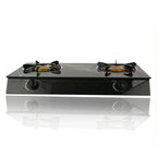 Best Quality Gas Cooktop Household 2 Burner Table Gas Stove Tempered Glass Top Gas Stove