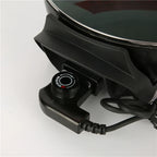 RTS Kitchen Appliance 1500W Mini Electric Frying Non-stick Electric Skillets Round Hot Pot Electric Stove