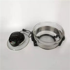 20L Household Multifunctional Electric Fryer French Fries Machine Smart Glass Visualization Lightwave Oven