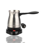 RTS Wholesale 300W 0.5L Mini Coffee Maker Cheap Turkish Coffee Pot Electric Stainless Steel Coffee Pot