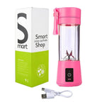 RTS Multifunctional Smart Mini Juicer Bottles Portable Electric Juicer Blender Mini 6 Leaf Rechargeable Juice Cup