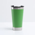 Reusable Vaccum Glass 502ml Thermal Beer Glass Cup Keep Cold Copo Termico With Lid and Opener