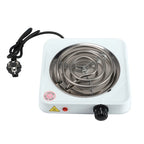 Portable 1000w Mini Cookwares Countertop Single Electric Hot Plate Stove With Adjustable Temperature for Cooking