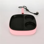RTS Mini Multi-function Breakfast Machine Home 3-in-1 Electric Griddle Oven Egg Steak Omelette Non-stick Frying Pan