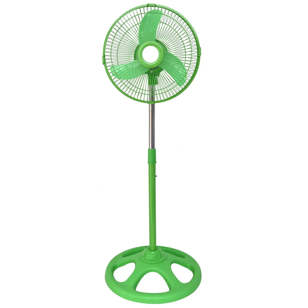 Adjustable Pedestal 3 Speeds 110v Wholesale Cheap Price 10 Inch Stand Fan Colourful Blade Electric Stand Fan