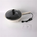 Multifunctional Cooking Pot Pans Fry Mini Cooker Kitchen Round Multi High Quality Non-stick Electric Frying Pan