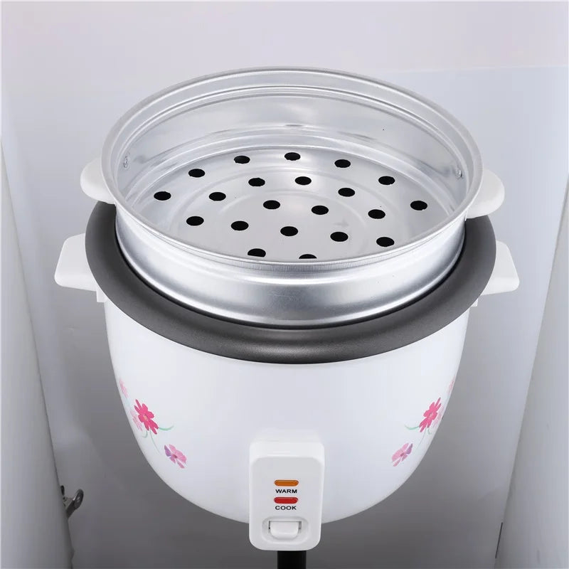 RTS Custom 5L Electric Rice Cooker 900W with Steaming Basket One Key Start Big Capacity for Hotel and Household Use