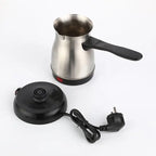 Home Appliance 800W Coffee Pot Electric Stainless Steel Turkish Coffee Pot 0.8L Stainless Coffee Pot
