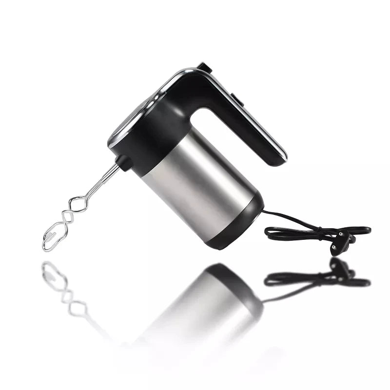 RTS 450W Handheld Electric Food Mixer Stainless Steel Home Kitchen Egg Beater with Dough Hook Hot Sale RTSHand Blender