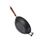 RTS 2023 High Quality Cooking Wok Pan Non Stick Wok Chinese Microcrystalline Titanium Pot