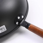 RTS 2023 High Quality Cooking Wok Pan Non Stick Wok Chinese Microcrystalline Titanium Pot