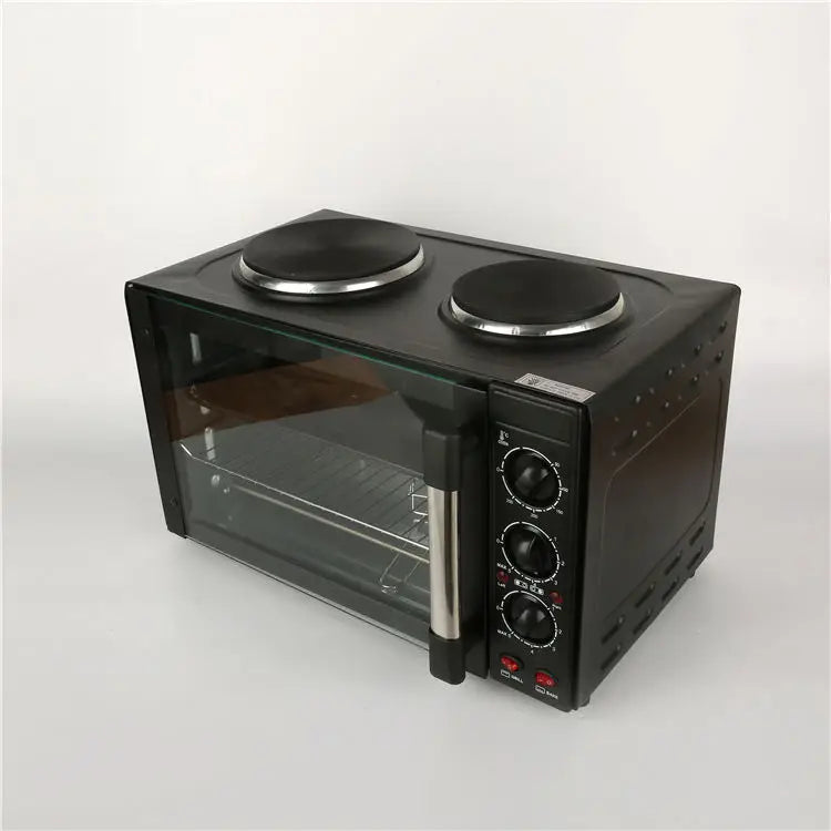 RTS 30L Electric Toaster Oven Large Stainless Steel Built-in Stove Hot Plate Portable for Household Use for Benchtop Table Home