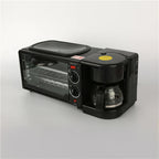 RTS Breakfast Maker Sandwich Machine Egg Frying Pan Meat Roaster Make Coffee 3 in 1 Multifunction Breakfast Machine