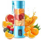 380ML Personal Portable Mini Blenders Usb Rechargeable Fruit Juice Cup Electric Mini Portable Juice Cup