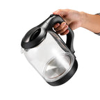 2L Washable Boil-Dry Protection Transparent Glass Electric Kettle Home Kitchen Appliance