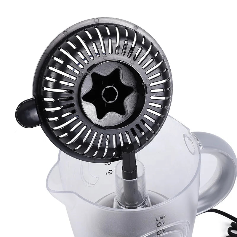 RTS 60W 1200ml 220V Plastic Cup 100cm Detachable Anti-Skip Feet Convenient Citrus Blender Electric Sugar Cane Juicer Machine