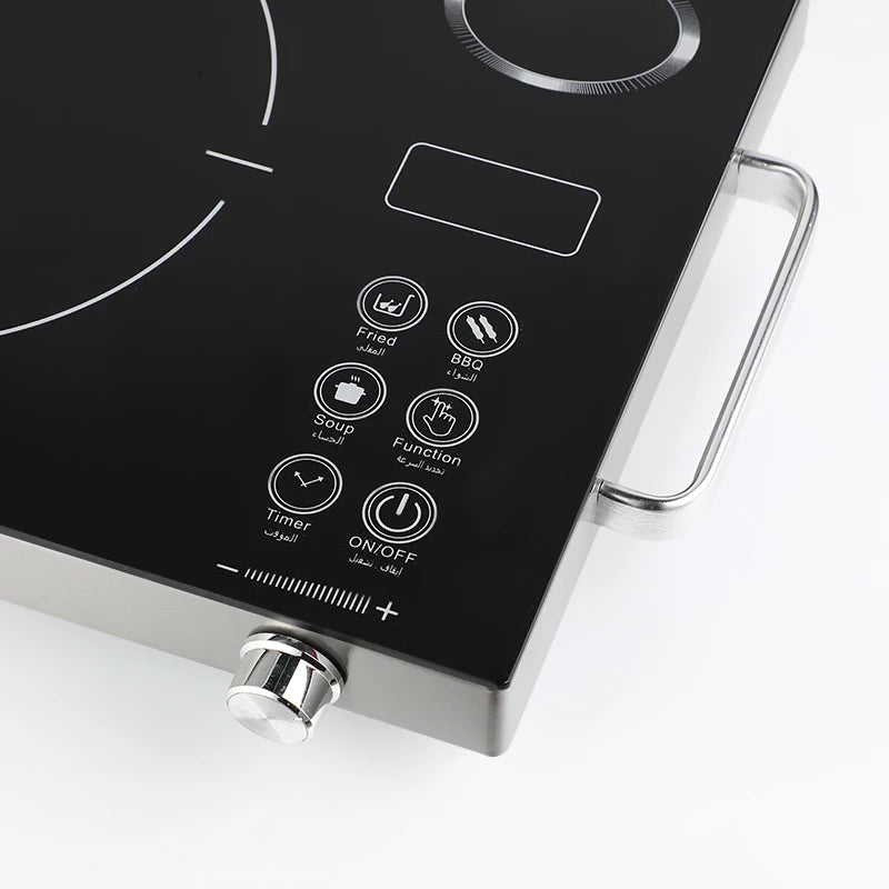 Professional Single Burner Radiant-cooker Multifunction Induction Cookers 2200W Hot Pot Induction Cooker