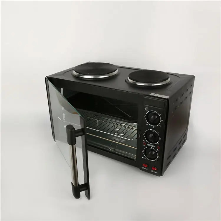 RTS 30L Electric Toaster Oven Large Stainless Steel Built-in Stove Hot Plate Portable for Household Use for Benchtop Table Home