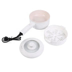700W 1.8L 220V 18CM Mini Food Noodle Soup Travel Portable Pot Electric Multi Cooking Pot with Steamers