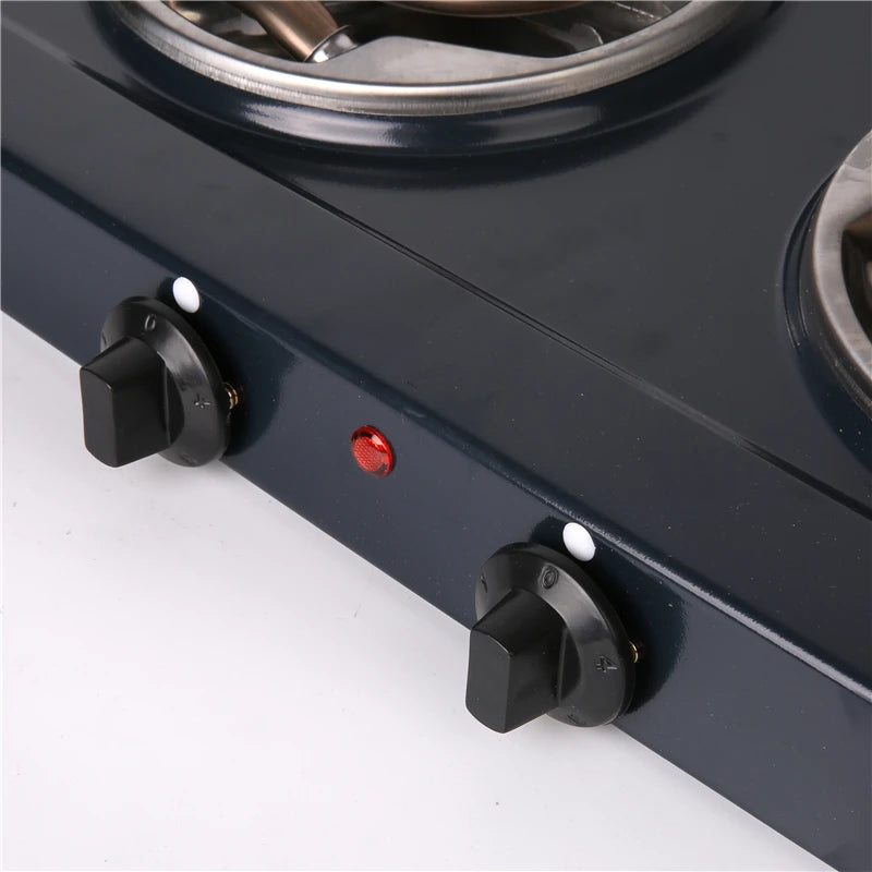 RTS Home Appliance Double Burner Coil Hotplate Portable Cooking Stove Electric Hot Plates for Cooking