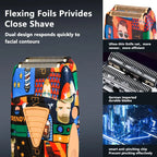 New Design Graffiti Body Strong Power Colorful Graffiti Body Beard Trimmer Shavers