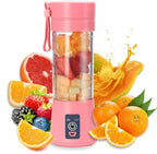 RTS 380ML Personal Portable Mini Blenders Usb Rechargeable Fruit Juice Cup Electric Mini Portable Juice Cup
