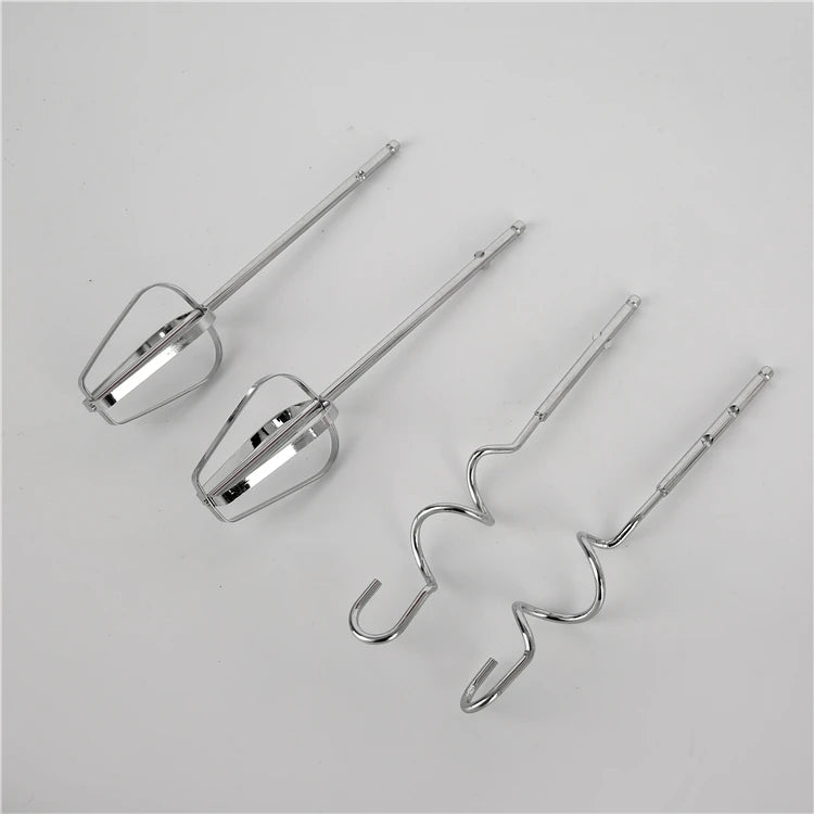 Wholesale Stainless Steel Egg Beater Household Manual Milk Beater 600W Stand Hand Mixer With Mixing Bowl